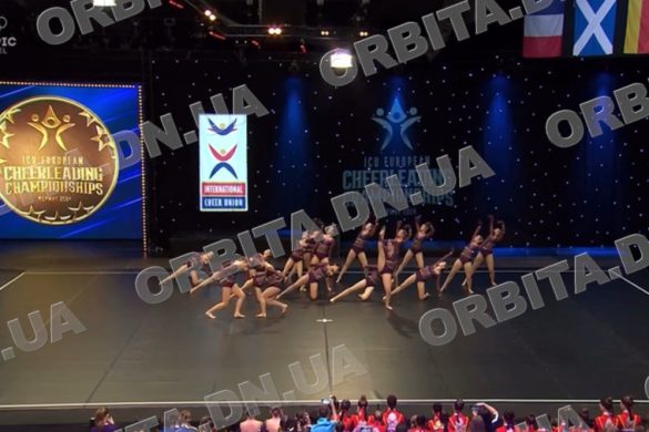 Золото Чемпіонату Європи: покровські черлідерки виступили у складі збірної України
