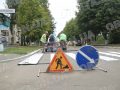 Для безпеки водіїв та пішоходів: у Покровську оновлюють дорожню розмітку