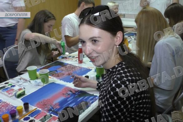 «Пейзаж душі»: добропільчани поринули у світ арт-терапії