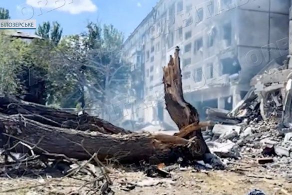Чергова жертва ворога. Білозерське росіяни знищують вдень і вночі