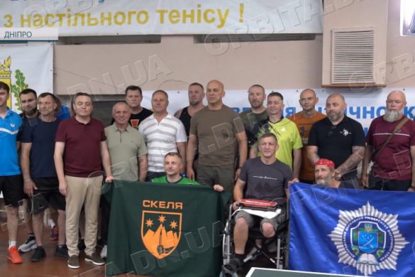 Ветеранський спорт об'єднує: у Дніпрі відбувся чемпіонат із настільного тенісу